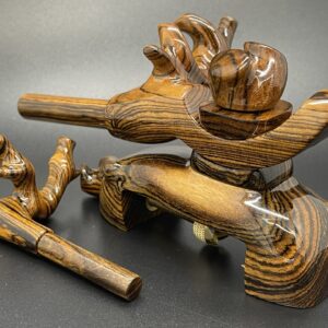 905 弓型 中型 万力 黄金檀 – 逍遥工房