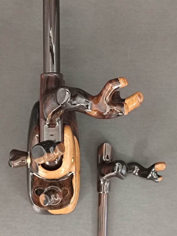 910　大砲型　小型　万力　シャム柿 - 画像 (5)