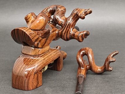 901　弓型　小型　万力　黄金檀