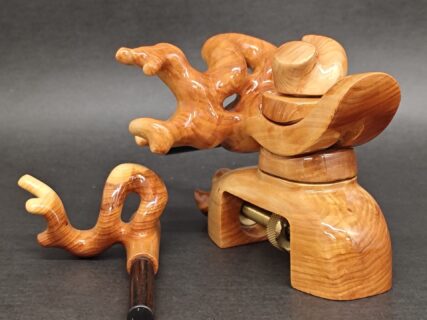 901　弓型　小型　左手　万力　ヒバ